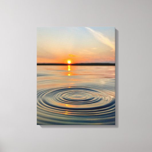 rimpels canvas afdruk (Voorkant)