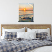 rimpels canvas afdruk (Insitu (Slaapkamer))