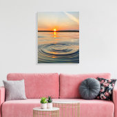 rimpels canvas afdruk (Insitu (Woonkamer))
