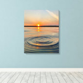 rimpels canvas afdruk (Insitu (Houten vloer))