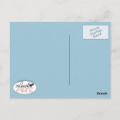 rimpels in handdoeken briefkaart (Achterkant)