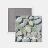 Rimpels in het Water Magneet (Voorkant / Achterkant)