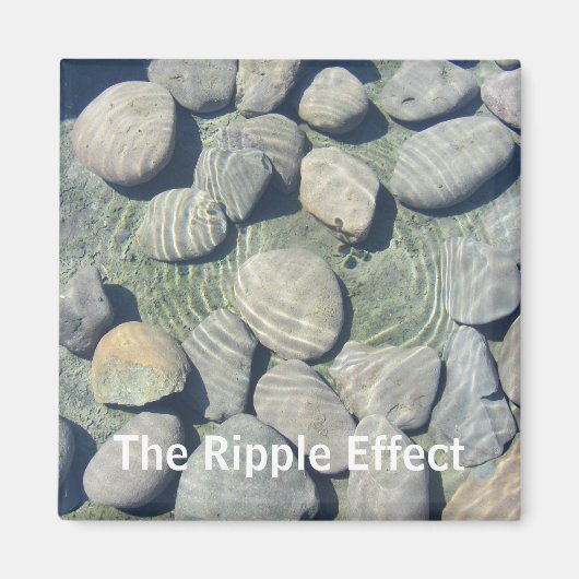 Rimpels in het Water Magneet (Voorkant)