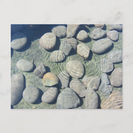 Rimpels op het water briefkaart (Voorkant)