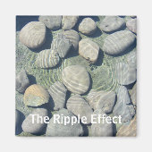 Rimpels op het water magneet (Voorkant)