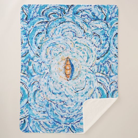 rimpels sherpa deken (Voorkant)