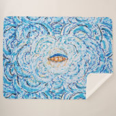 rimpels sherpa deken (Voorkant (horizontaal))