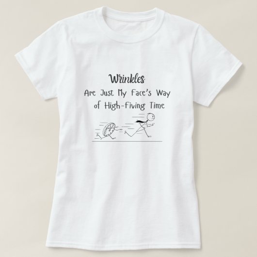 rimpels t-shirt (Design voorkant)