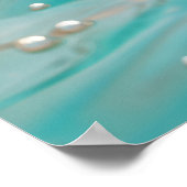 Rimpels van Tranquiliteit Abstracte Waterharmonie Poster (Hoek)