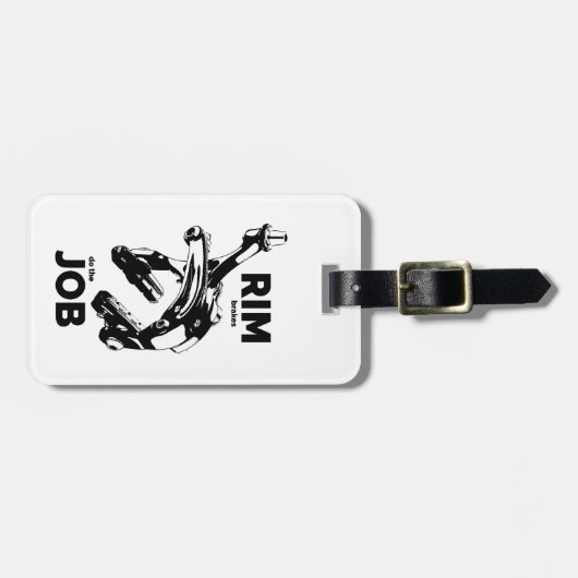 Rimremmen doen de taakcyclus bagagelabel (Voorkant horizontaal)