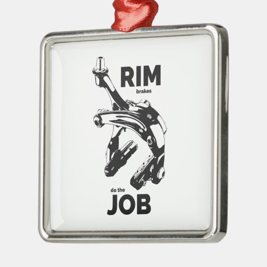 Rimremmen doen de taakcyclus metalen ornament (Links)