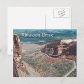 Rimrock Drive Briefkaart (Voorkant / Achterkant)