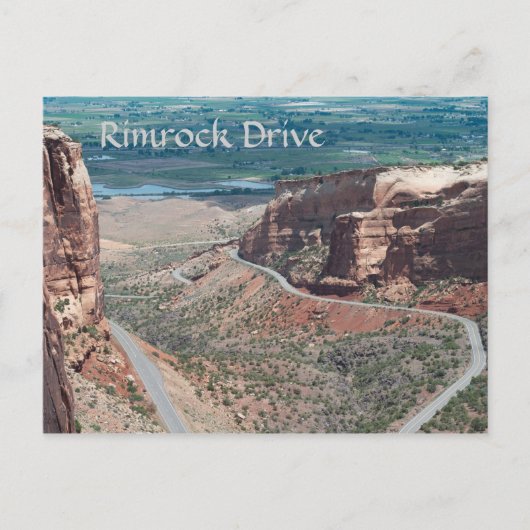 Rimrock Drive Briefkaart (Voorkant)