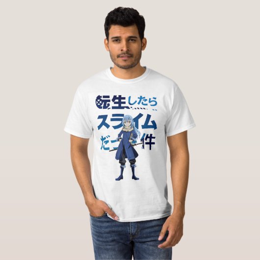rimuru cartoon t-shirt (Voorkant volledig)