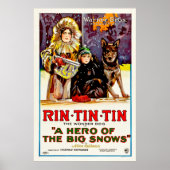 Rin Tin - tin - de Wonder Dog Poster (Voorkant)