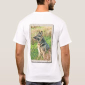 Rin Tin Tin-eerbetoon t-shirt (Achterkant)