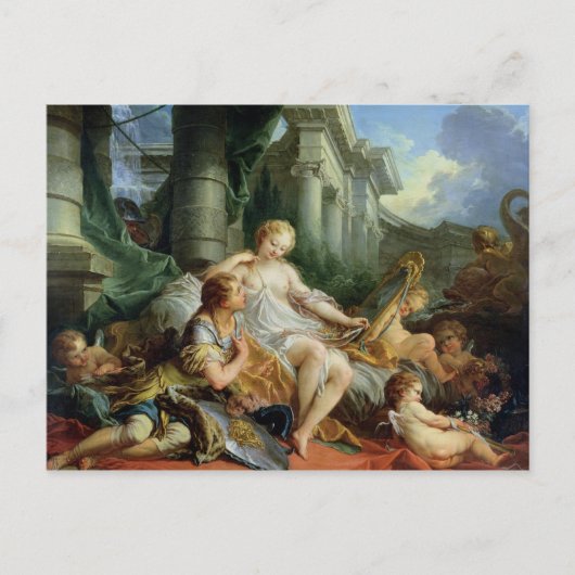 Rinaldo en Armida, 1733 Briefkaart (Voorkant)