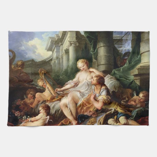 Rinaldo en Armida van François Boucher Theedoek (Horizontaal)
