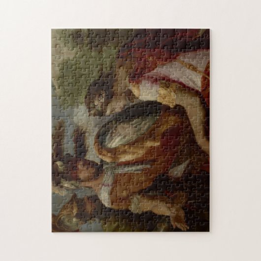 Rinaldo en de Mirror-Shield, c.1650-55 Legpuzzel (Verticaal)