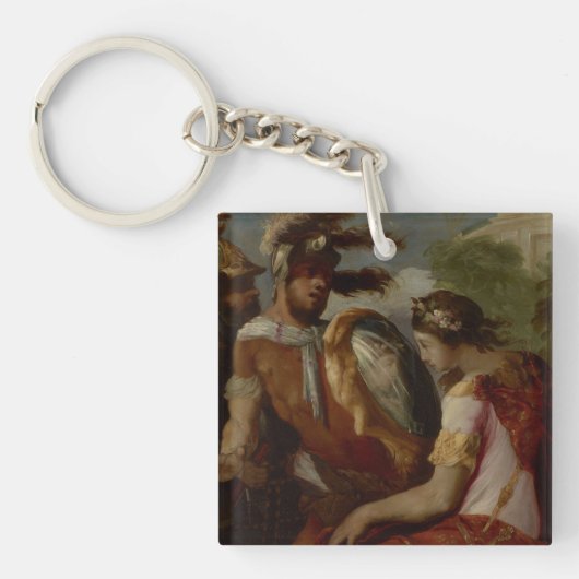 Rinaldo en de Mirror-Shield, c.1650-55 Sleutelhanger (Voorkant)