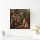 Rinaldo en de Mirror-Shield, c.1650-55 Vierkante Klok (Huis)