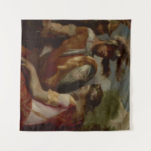 Rinaldo en de Mirror-Shield, c.1650-55 Wandkleed (Voorkant (horizontaal))