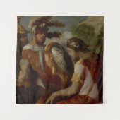 Rinaldo en de Mirror-Shield, c.1650-55 Wandkleed (Voorkant)