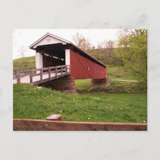 Rinard Covered Bridge Briefkaart (Voorkant)