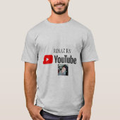 Rinaz RN Kanaal T-shirt Youtube (Voorkant)