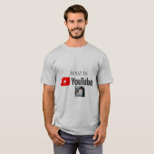 Rinaz RN Kanaal T-shirt Youtube (Voorkant volledig)