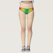 Rinbow bikini en Skin Legging (Voorkant)