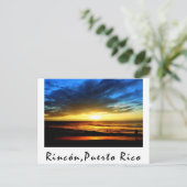 Rincon Beach Puerto Rico Briefkaart (Staand voorkant)