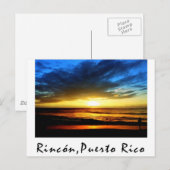 Rincon Beach Puerto Rico Briefkaart (Voorkant / Achterkant)