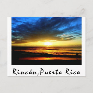 Rincón Beach Puerto Rico Briefkaart