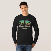 Rincon Beach Souvenir  California Reminder T-shirt (Voorkant volledig)