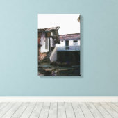 Rincón de Centulle (Lugo)/Nook of Centulle (Lugo) Canvas Afdruk (Insitu (Houten vloer))