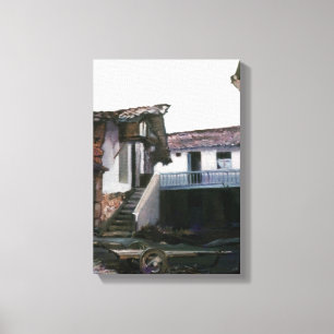 Rincón de Centulle (Lugo)/Nook of Centulle (Lugo) Canvas Afdruk