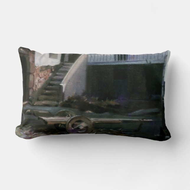 Rincón de Centulle (Lugo)/Nook of Centulle (Lugo) Kussen (Voorkant)