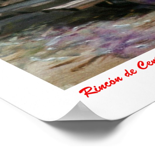 Rincón de Centulle (Lugo)/Nook of Centulle (Lugo) Poster (Hoek)