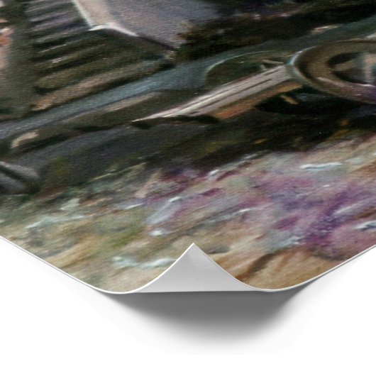 Rincón de Centulle (Lugo)/Nook of Centulle (Lugo) Poster (Hoek)