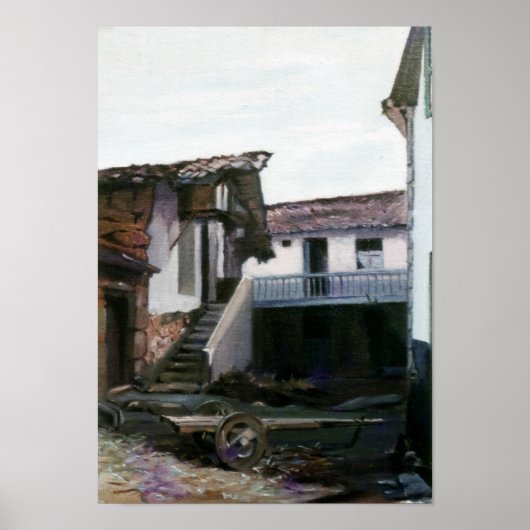 Rincón de Centulle (Lugo)/Nook of Centulle (Lugo) Poster (Voorkant)