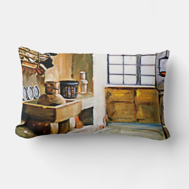 Rincón gallego (Apunte)/Galicië nok (Sketch) Kussen (Voorkant)