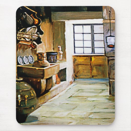 Rincón gallego (Apunte)/Galicië nok (Sketch) Muismat (Voorkant)