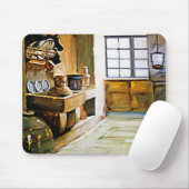 Rincón gallego (Apunte)/Galicië nok (Sketch) Muismat (Met muis)