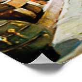 Rincón gallego (Apunte)/Galicië nok (Sketch) Poster (Hoek)