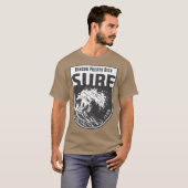 Rincon Puerto Rico Surf Souvenir Surfing Gift T-shirt (Voorkant volledig)