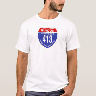Rincon-road-to-geluk - Gepersonaliseerd T-shirt