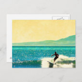 Rincon Surfer Briefkaart (Voorkant / Achterkant)