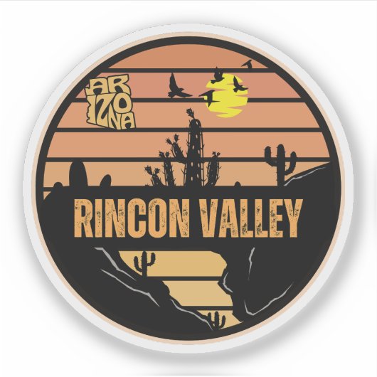 Rincon Valley, Arizona Sticker (Voorkant)