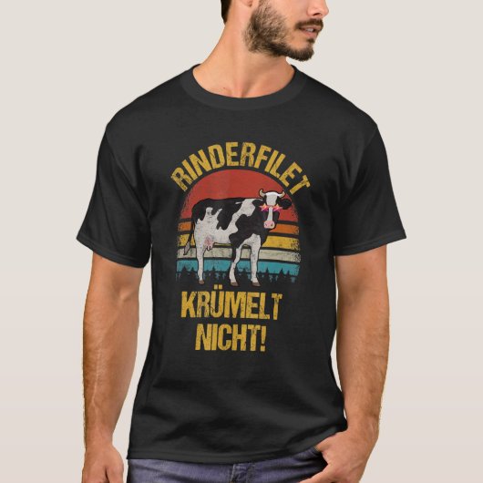 Rinderfillet Krümelt Nicht Grillmeister Gezegde Ko T-shirt (Voorkant)